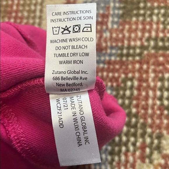 Zutano Pink Bear Hat Size 6 months - Picture 7 of 7